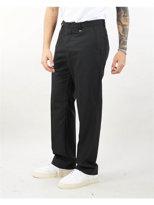 Virgin wool trousers with wide leg and bottom I'm Brian I'M BRIAN | Pants | PA30909